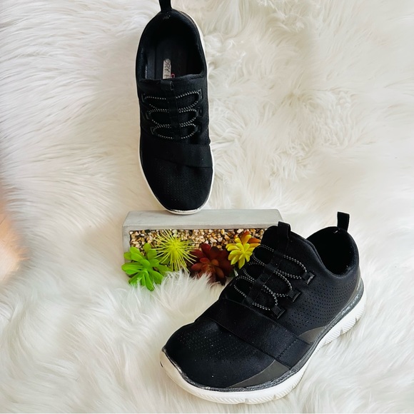 Skechers Shoes - SKECHERS Dual-Lite Memory Foam Air Cooled Running Walking Slip On Shoes, Size 7